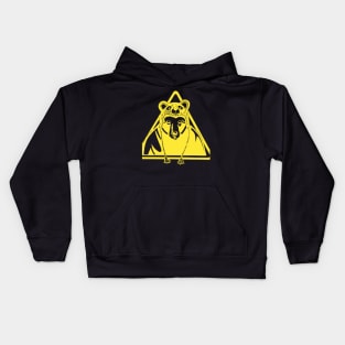 Bear Hat Bear Kids Hoodie